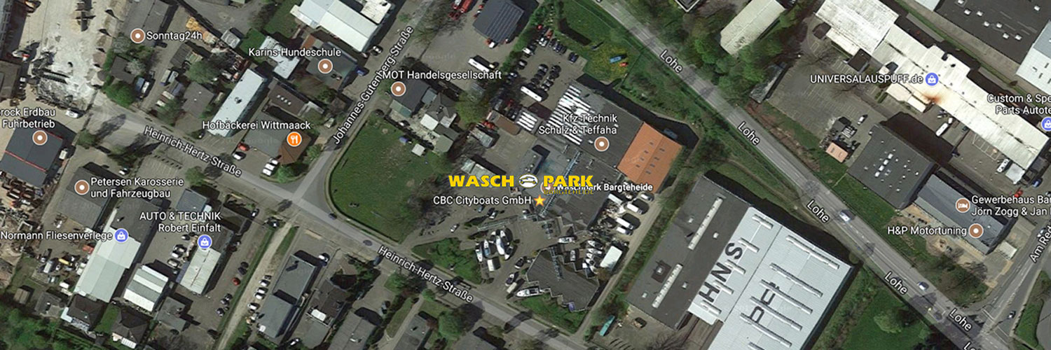 Waschpark Bargteheide Satelitenbild